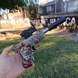 PISTOLA DE BALINES HIDROGEL – ESTILO TÁCTICO