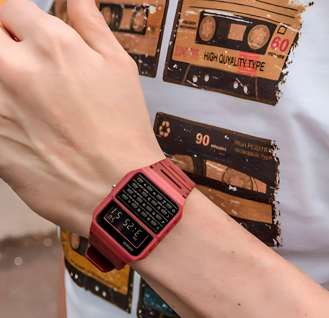 Relojes digital Casio calculadora data bank