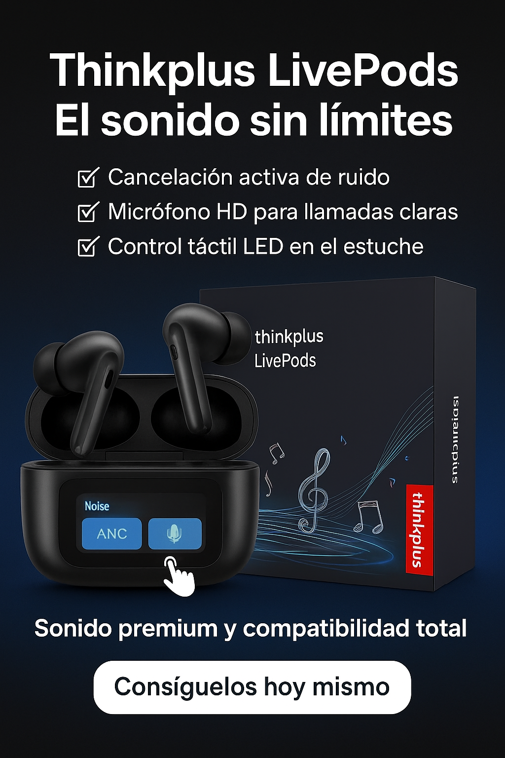 Audífonos inalámbricos