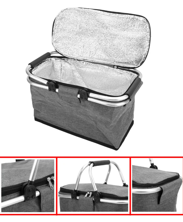 Canasta de picnic con aislación