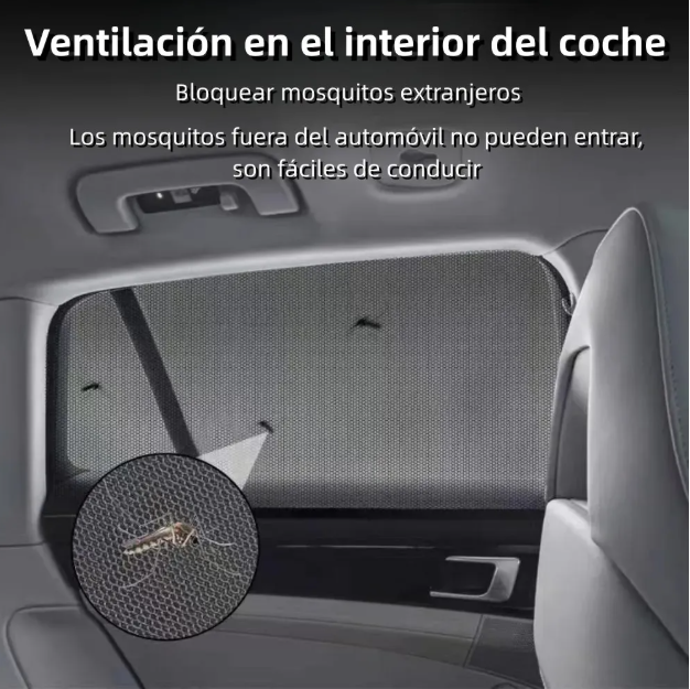 PACK 4 MALLAS PROTECCION UV PARA VENTAS AUTO