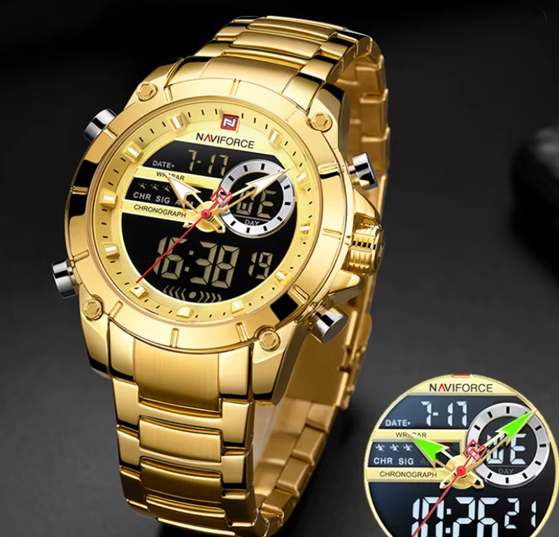 RELOJ NAVIFORCE PANTALLA DUAL