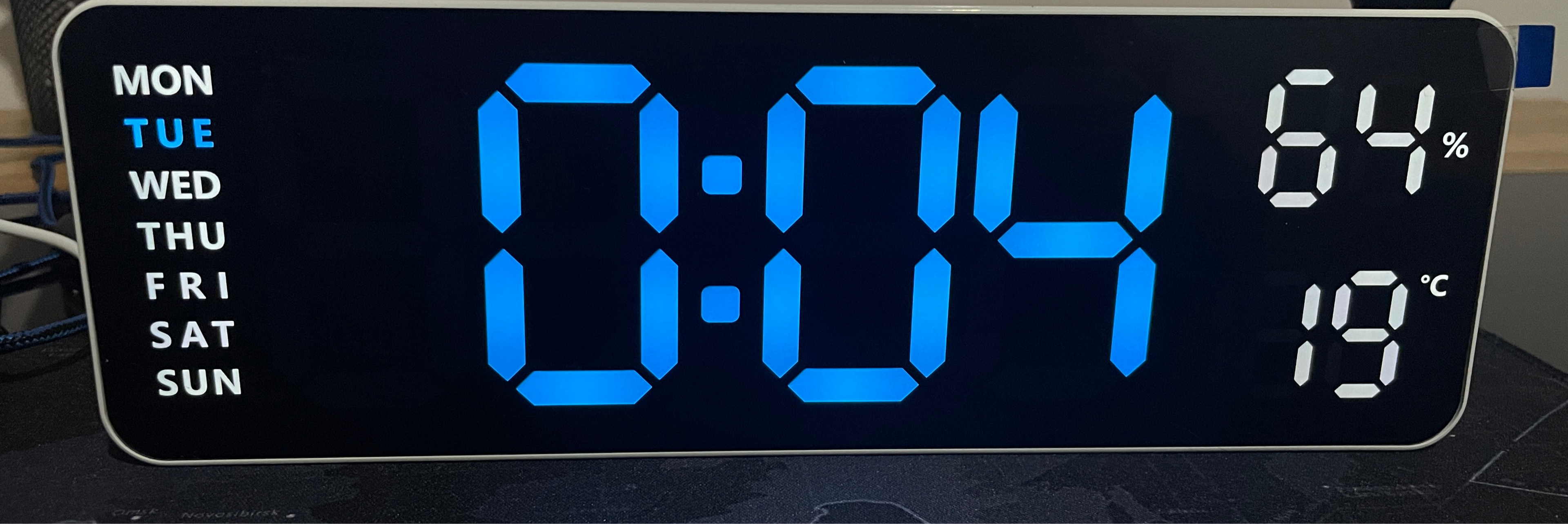 Relojes despertadores digitales