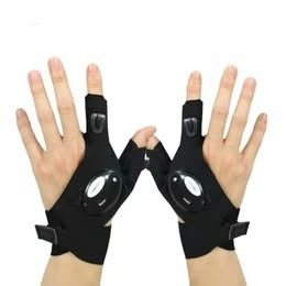 Guantes con iluminación led
