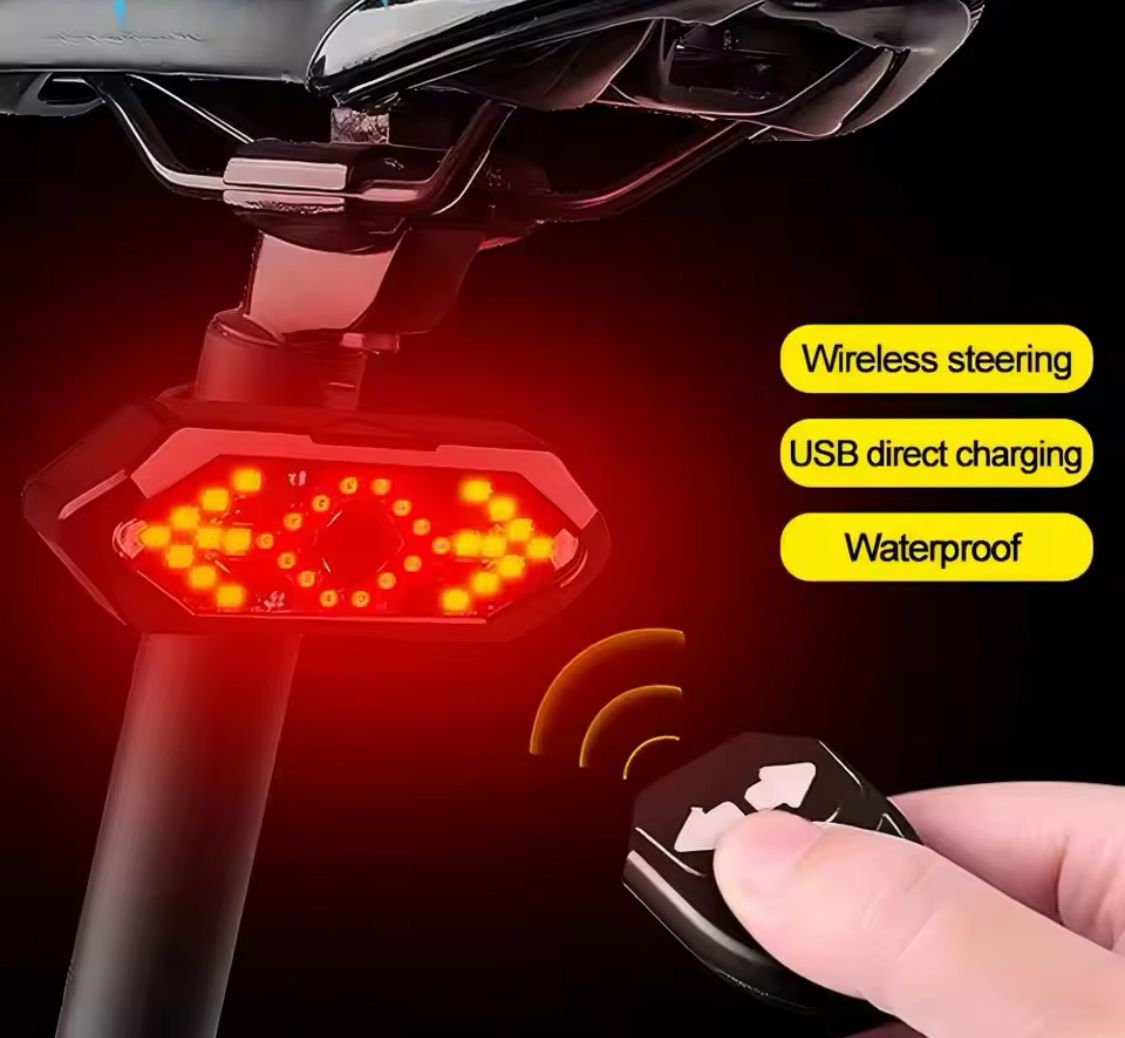 LUCES DIRECCIONALES  TRASERAS DE BICICLETA