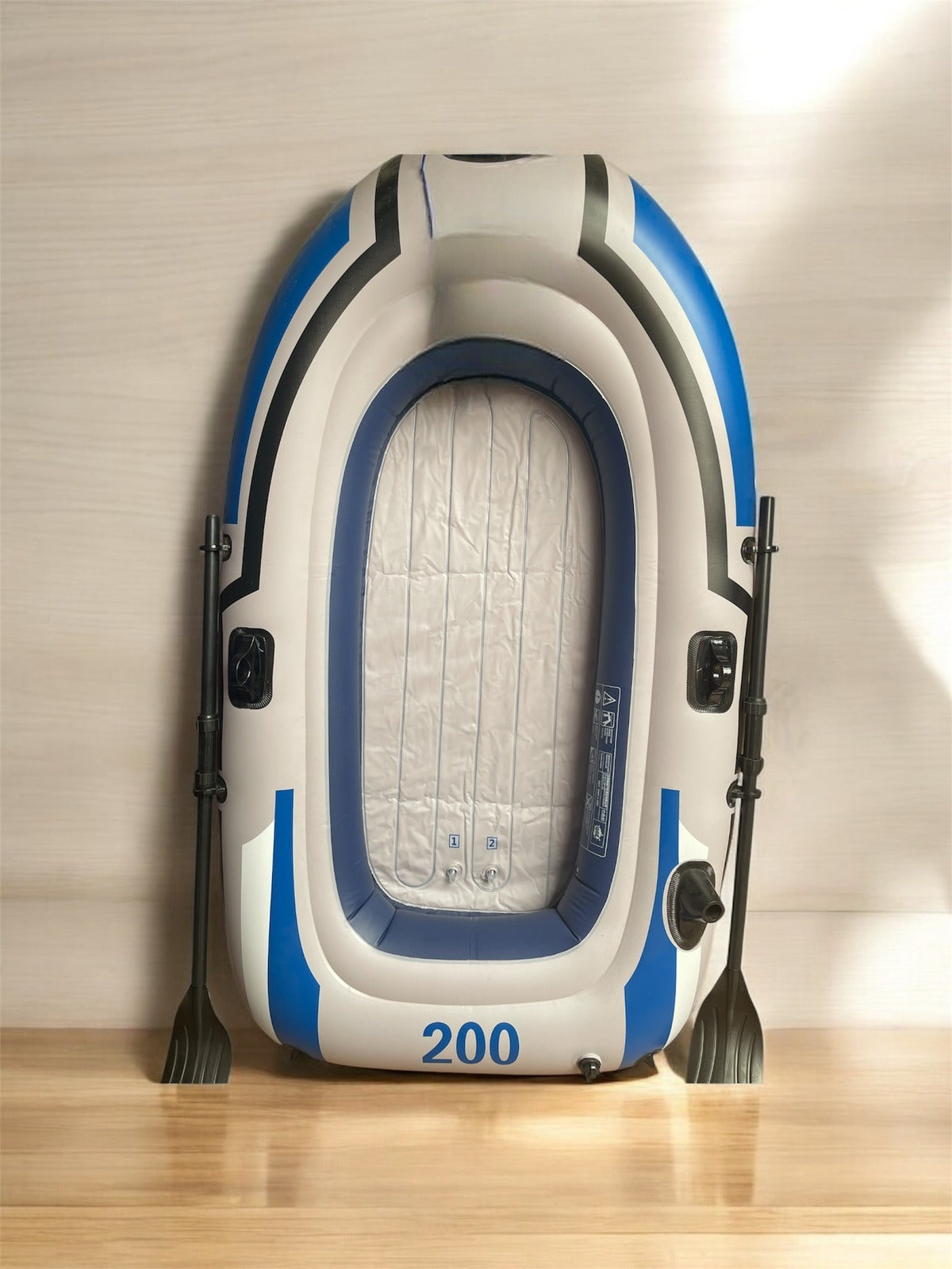 Bote Inflable + Remos | Ideal para 2 Personas