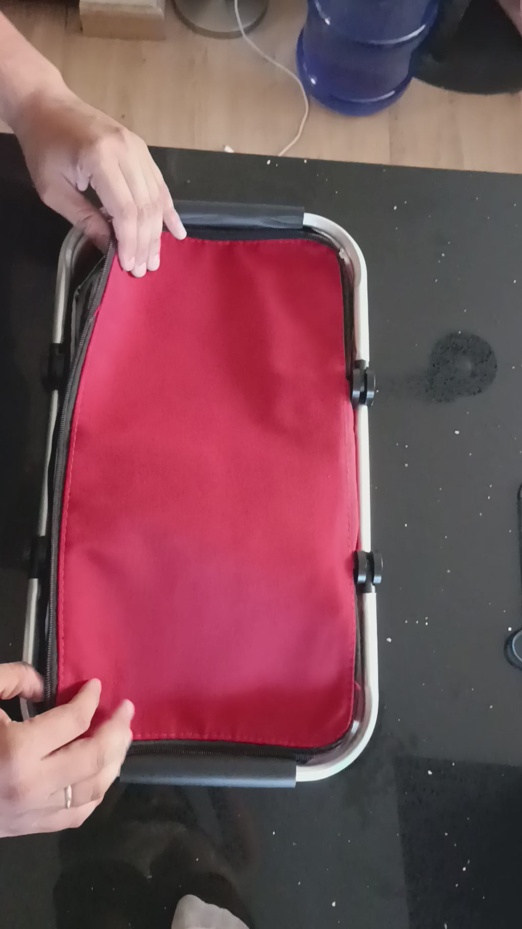 Canasta de picnic con aislación