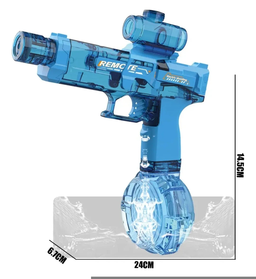 Pistolas de agua continua