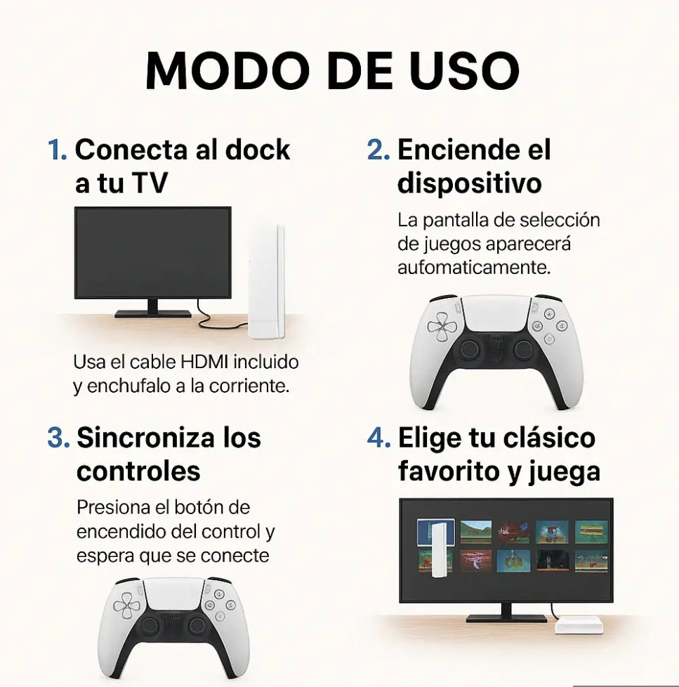 Mini consola 40.000 juegos retros