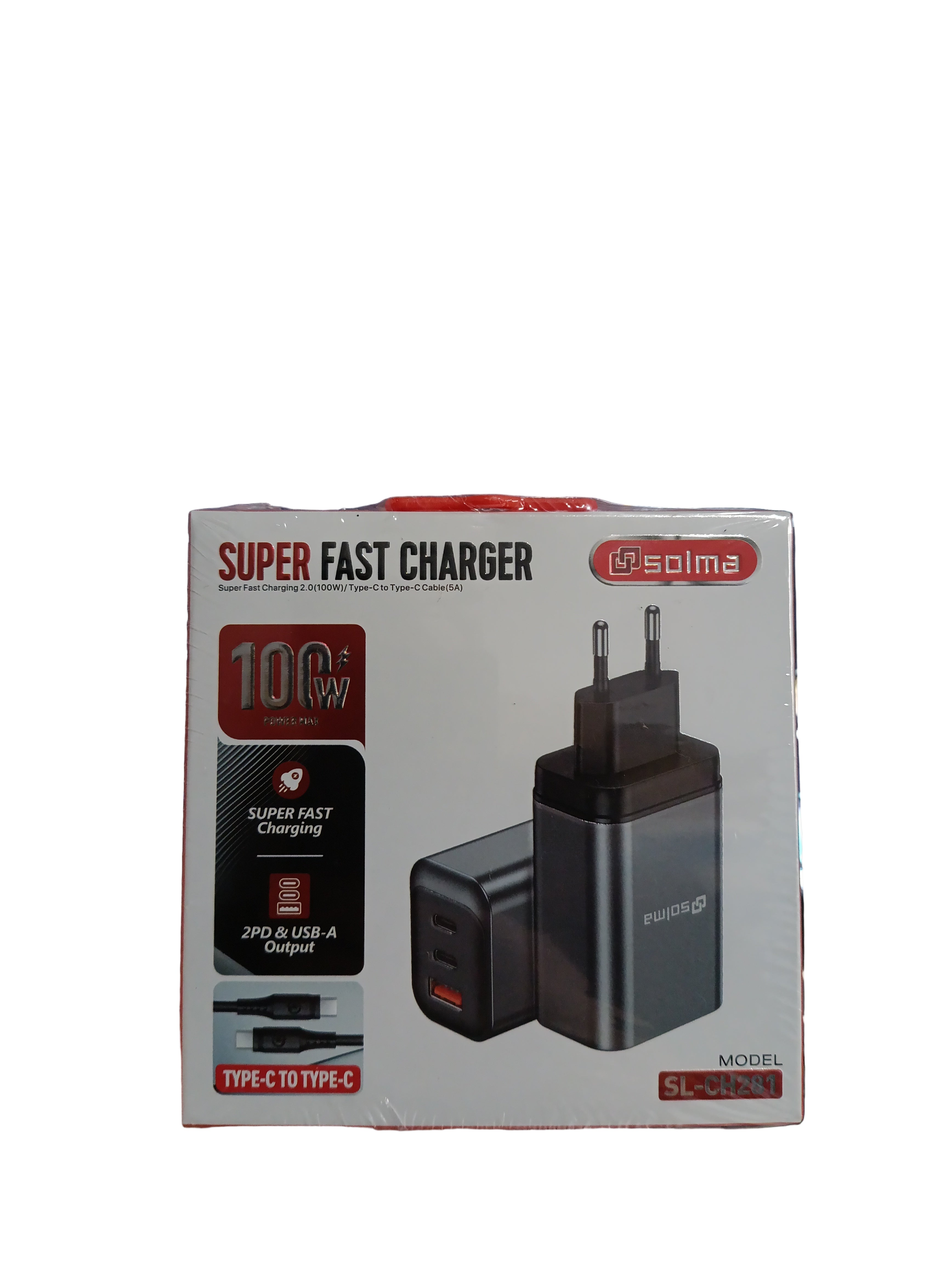 Cargador rápido Solma 100 w