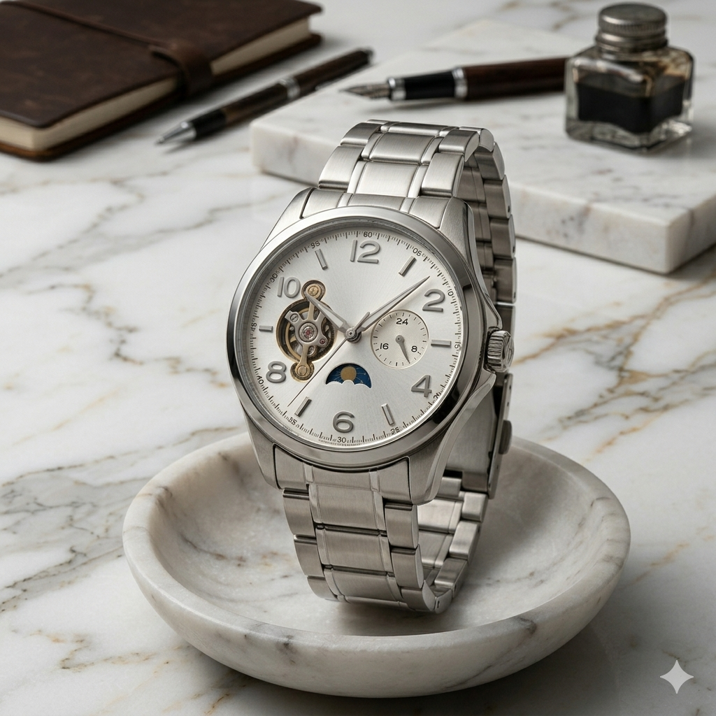 Reloj Automático semi Skeleton DAY-NIGHT AAA