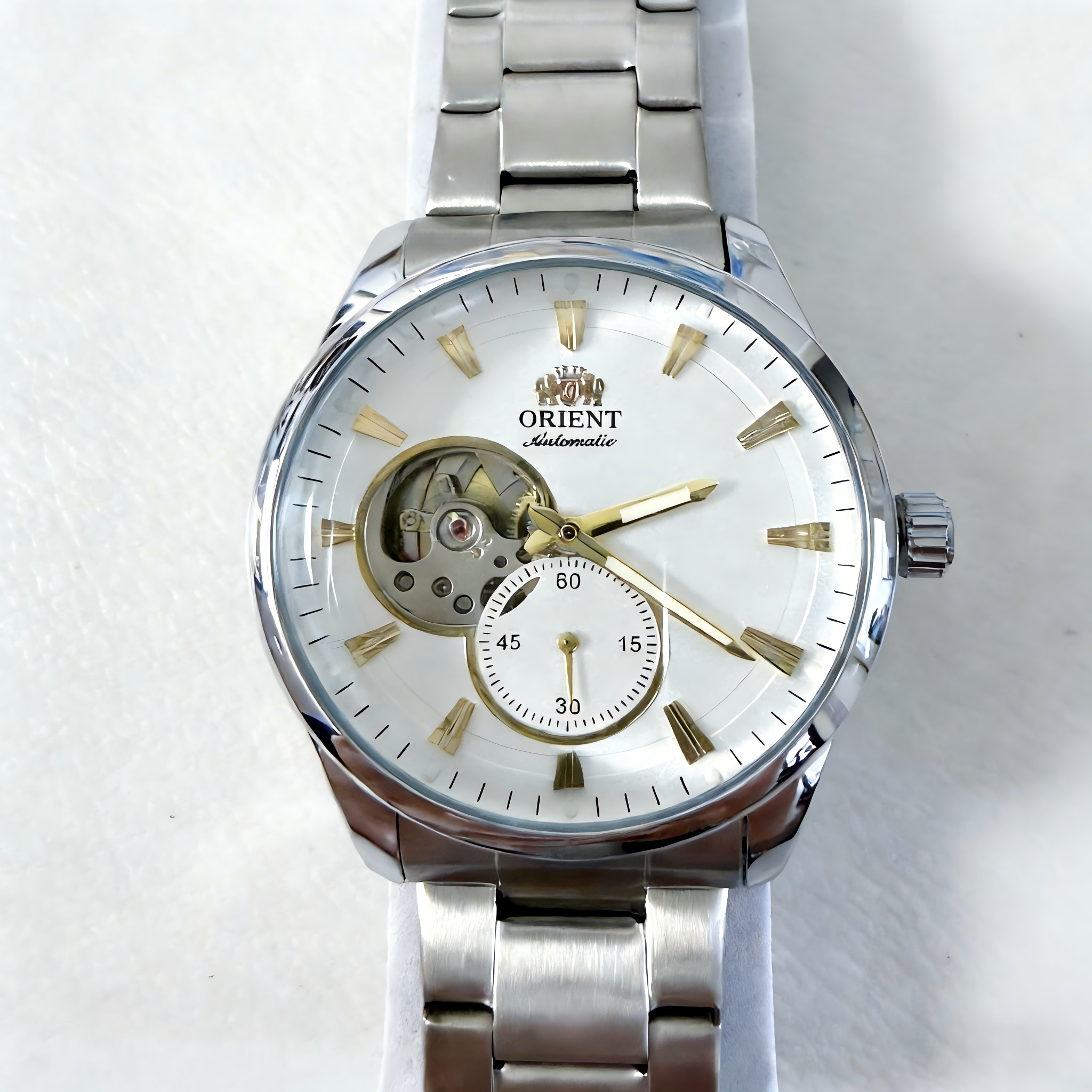 Reloj Orient semi Skeleton rplik
