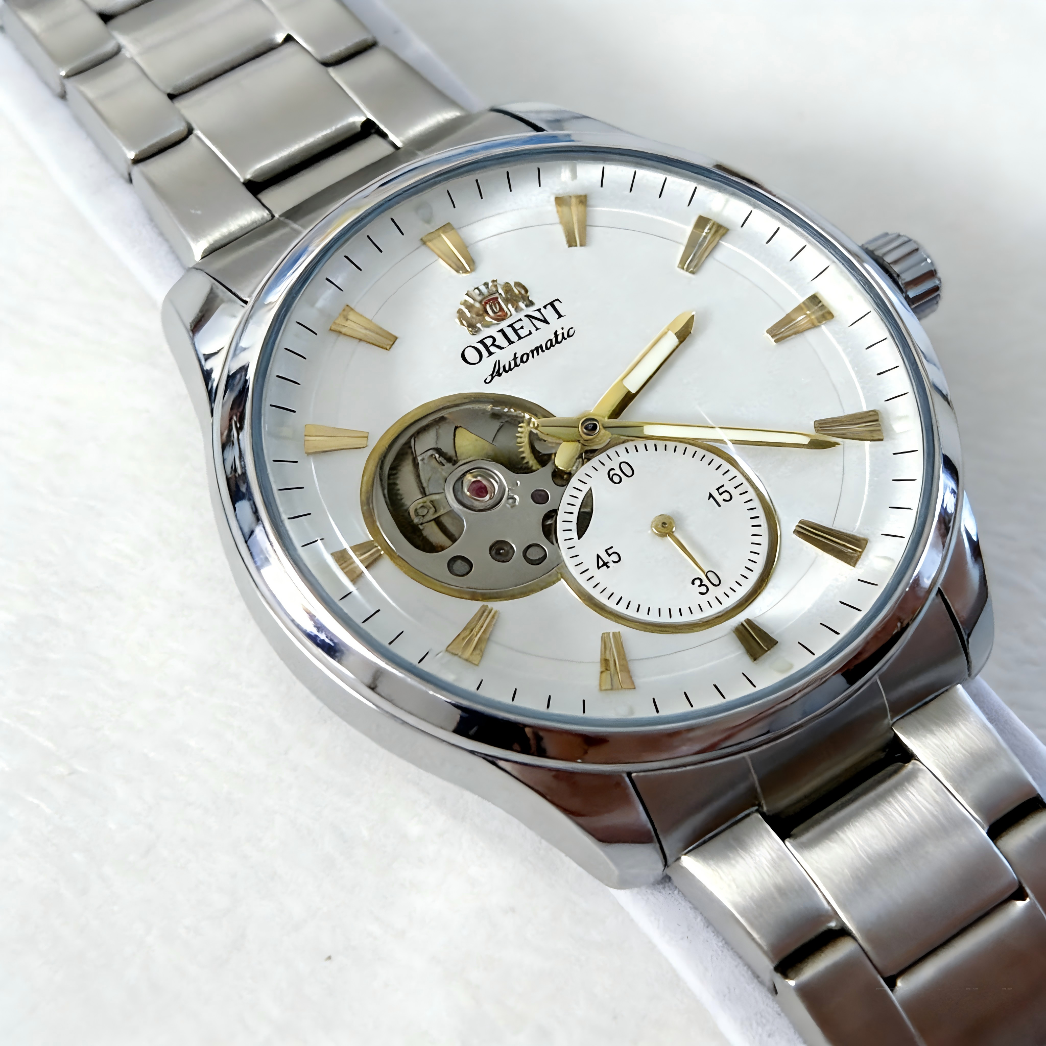 Reloj Orient semi Skeleton rplik